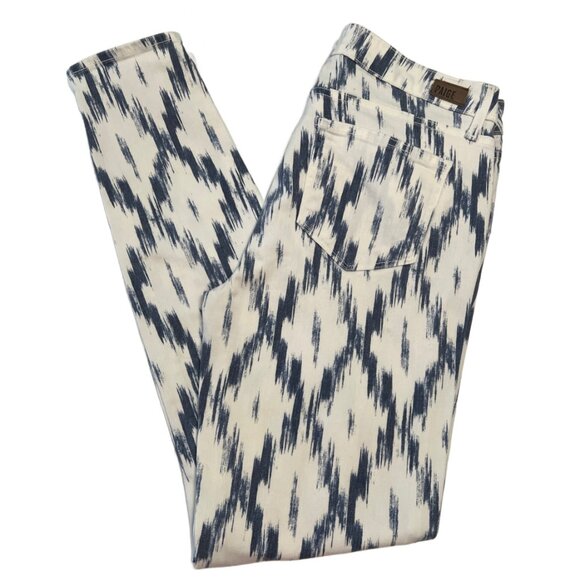 PAIGE Verdugo Skinny Ankle Jeans Women's Size 31 – Washed Stretch Denim Mid NEW - Picture 1 of 8
